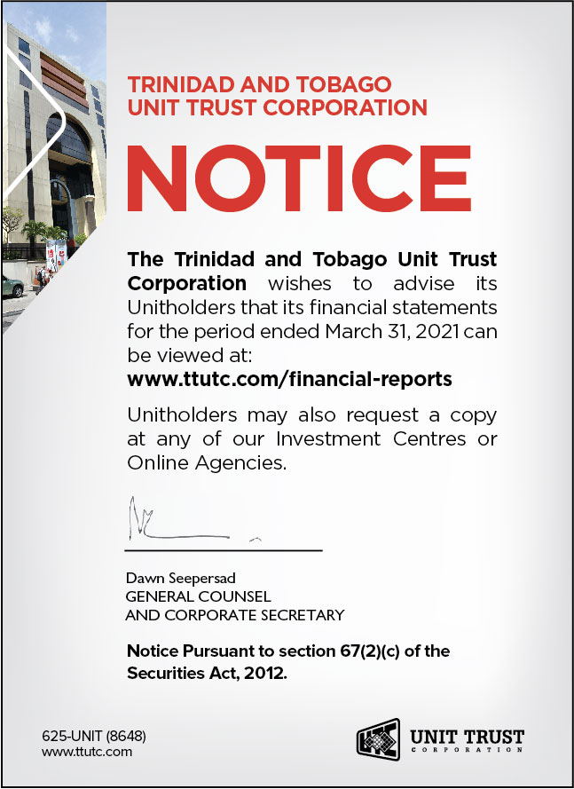 UTC Financials March 2021